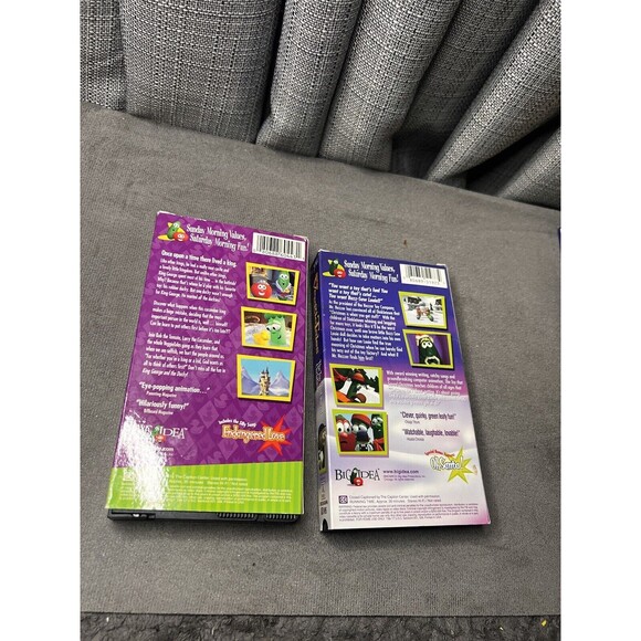 VeggieTales Series VCR VHS Tapes Lot Larry Boy Bob Madame Blueberry Silly Songs - Picture 8 of 10